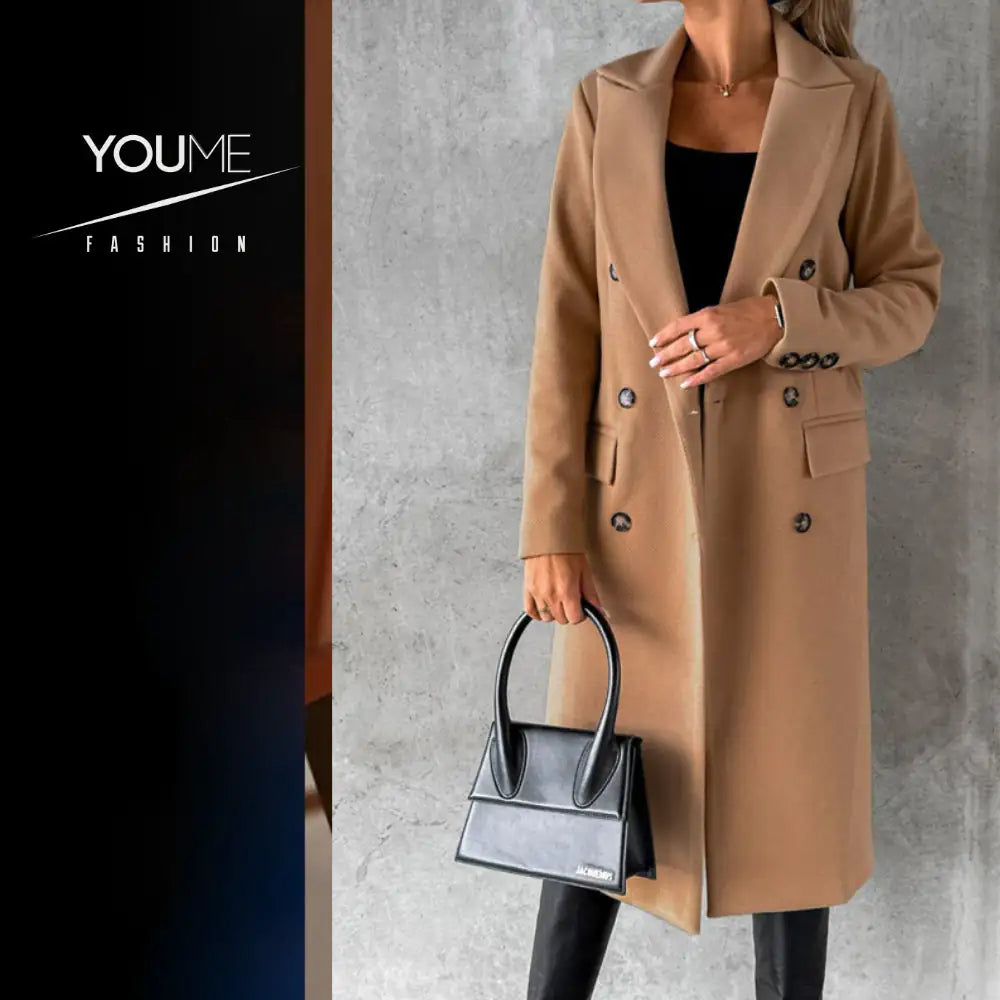 Fall Casual Overcoat for Women