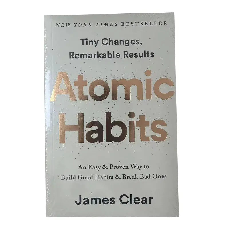 Introducing "Atomic Habits" by James Clear – the ultimate guide to transforming your life, one tiny habit at a time! Dive into a world where productivity meets pleasure, as Clear's captivating insights blend seamlessly with practical strategies to revolutionize your routines.

