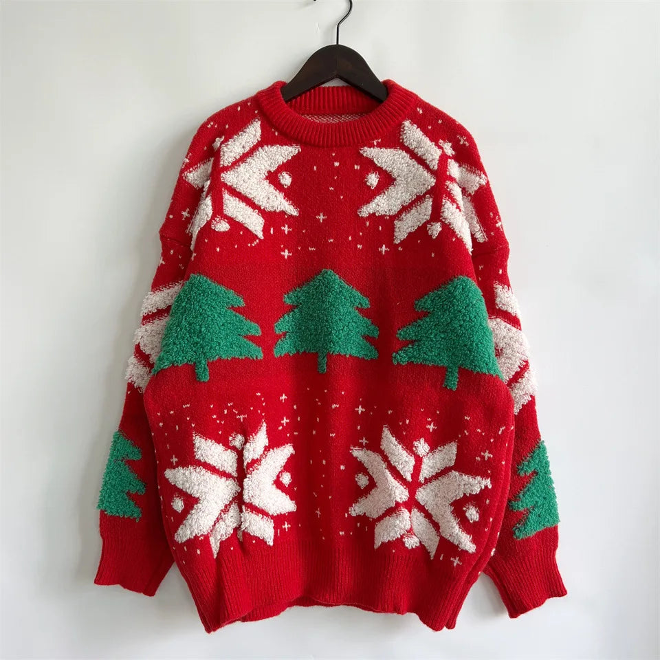 Christmas knit sweater