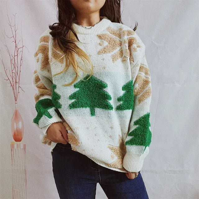 Christmas knit sweater