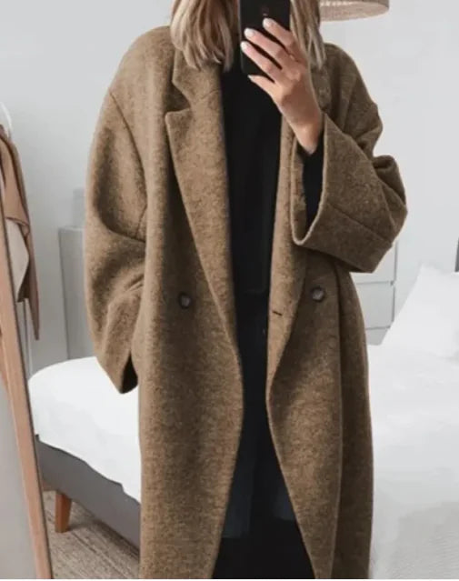 Women's Wool Trench Coat Coat