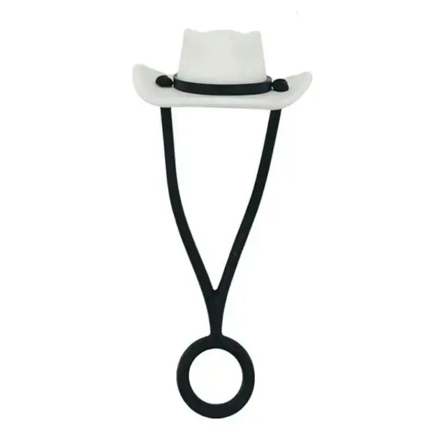 Silicone Cowboy Hat Straw