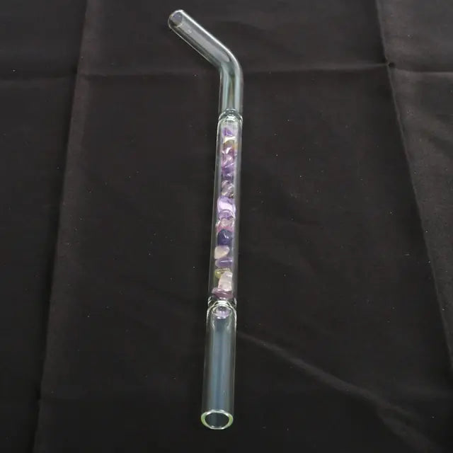 Crystal Gemstone Straw