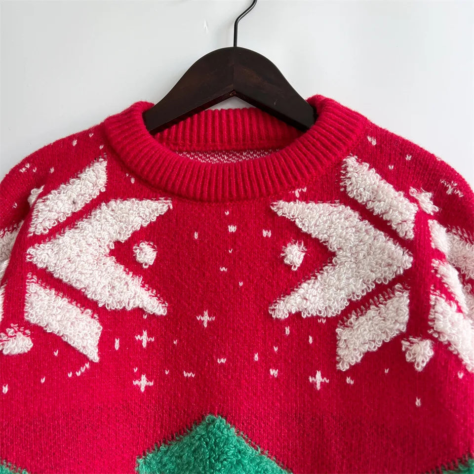 Christmas knit sweater