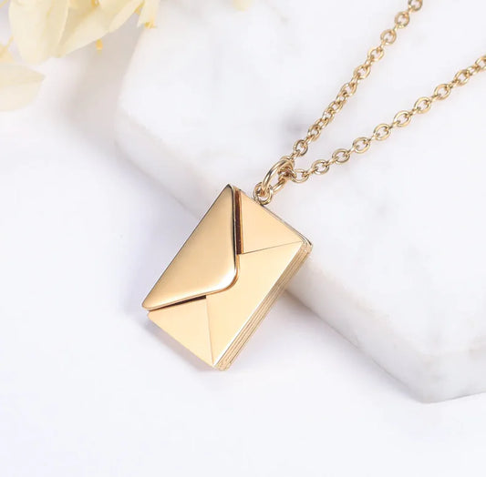 Elegant Personalized Message Holder Necklace