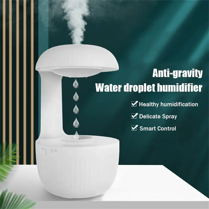 Introducing our revolutionary Anti-gravity Air Humidifier – your solution to dry air and fatigue! Harnessing cutting-edge anti-gravity technology, this humidifier levitates water droplets, creating a mesmerizing visual experience while filling your space with refreshing mist.

Here's why our Anti-gravity Air Humidifier stands out:

1. Elevate Your Experience: Immerse yourself in the mesmerizing sight of water droplets defying gravity. 