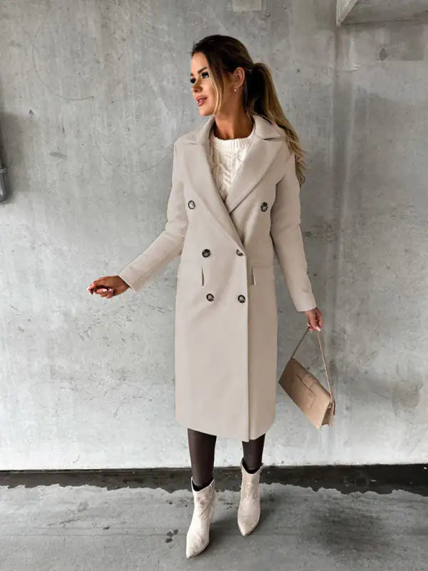 Fall Casual Overcoat for Women