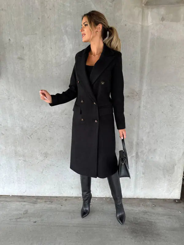 Fall Casual Overcoat for Women