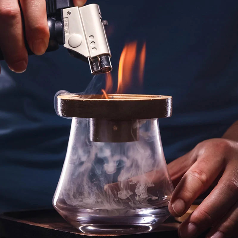 Cocktail Smoker with Wood Shavings Infuse