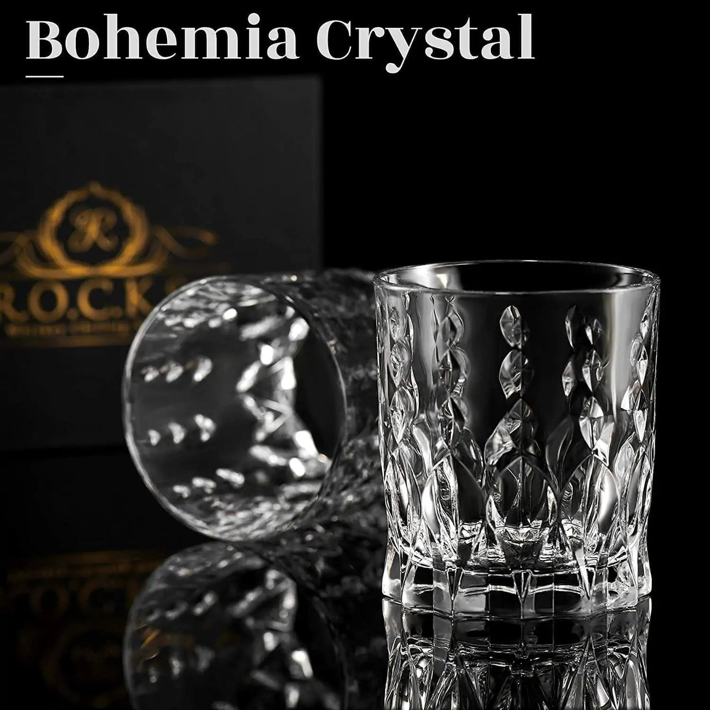 The Eco Crystal Collection - Monarch Whiskey Glass Edition