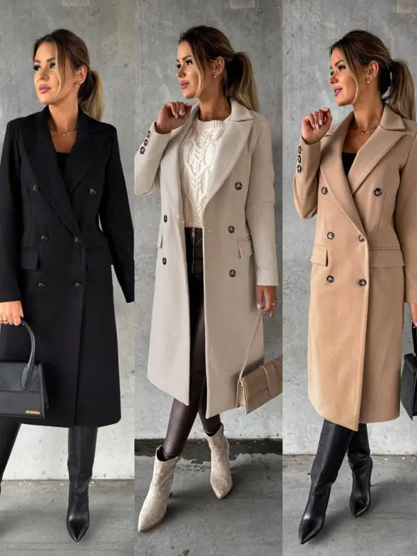 Fall Casual Overcoat for Women