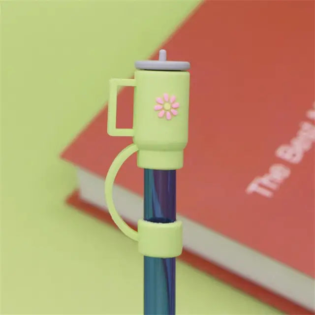 Colorful Silicone Straw Covers