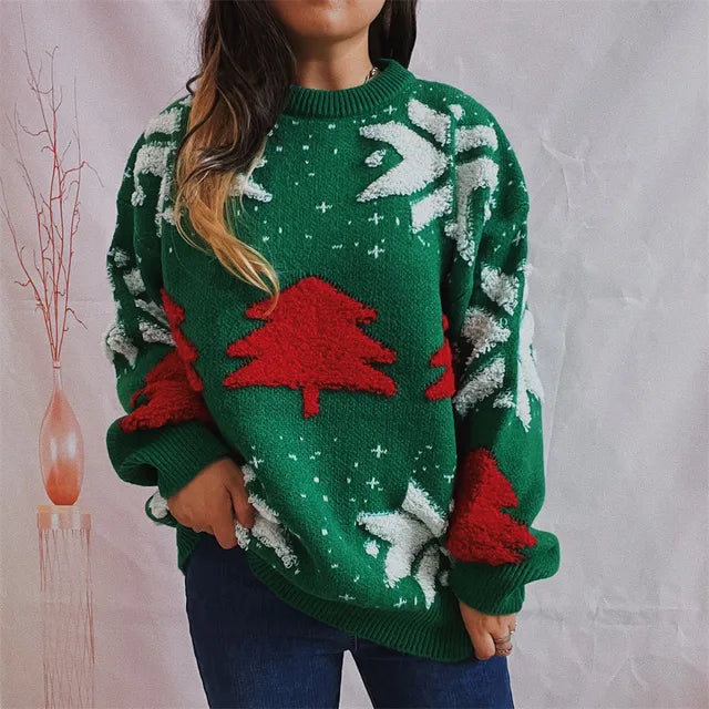 Christmas knit sweater