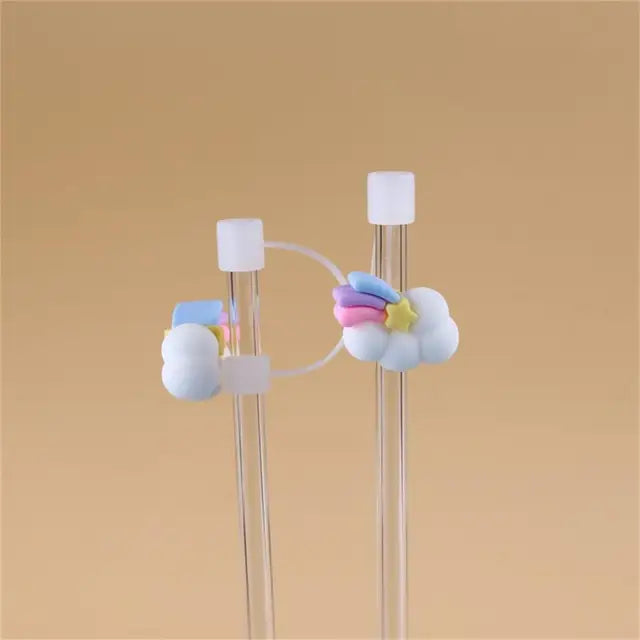 Colorful Silicone Straw Covers