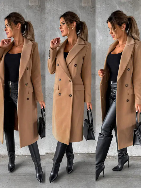 Fall Casual Overcoat for Women