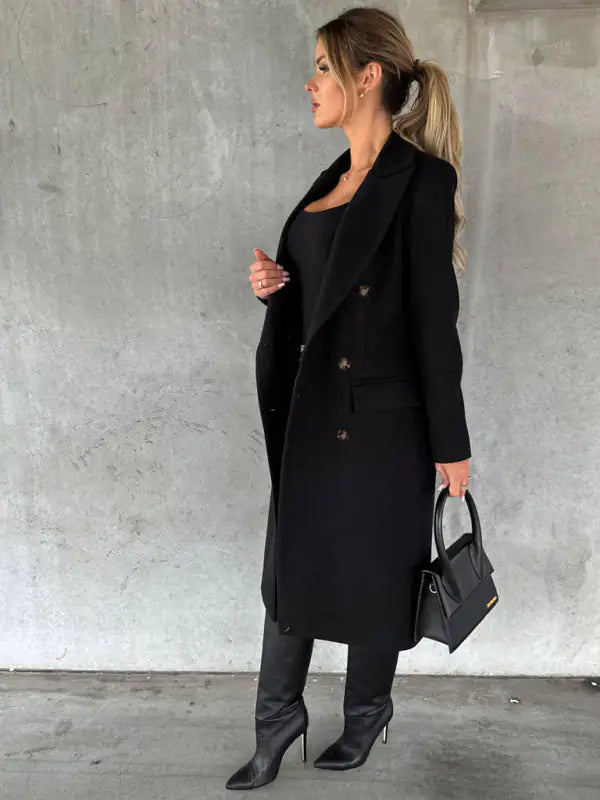 Fall Casual Overcoat for Women